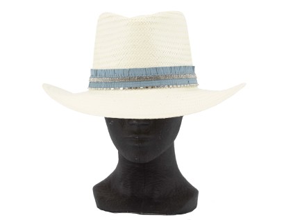 Sombrero panamá CAPRI Azul